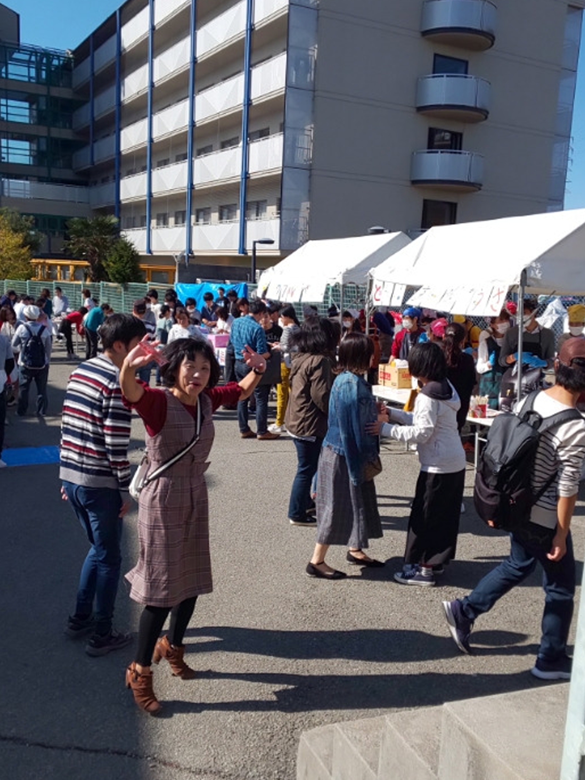 兵明祭のようす（兵庫明石高等学院 学院祭）