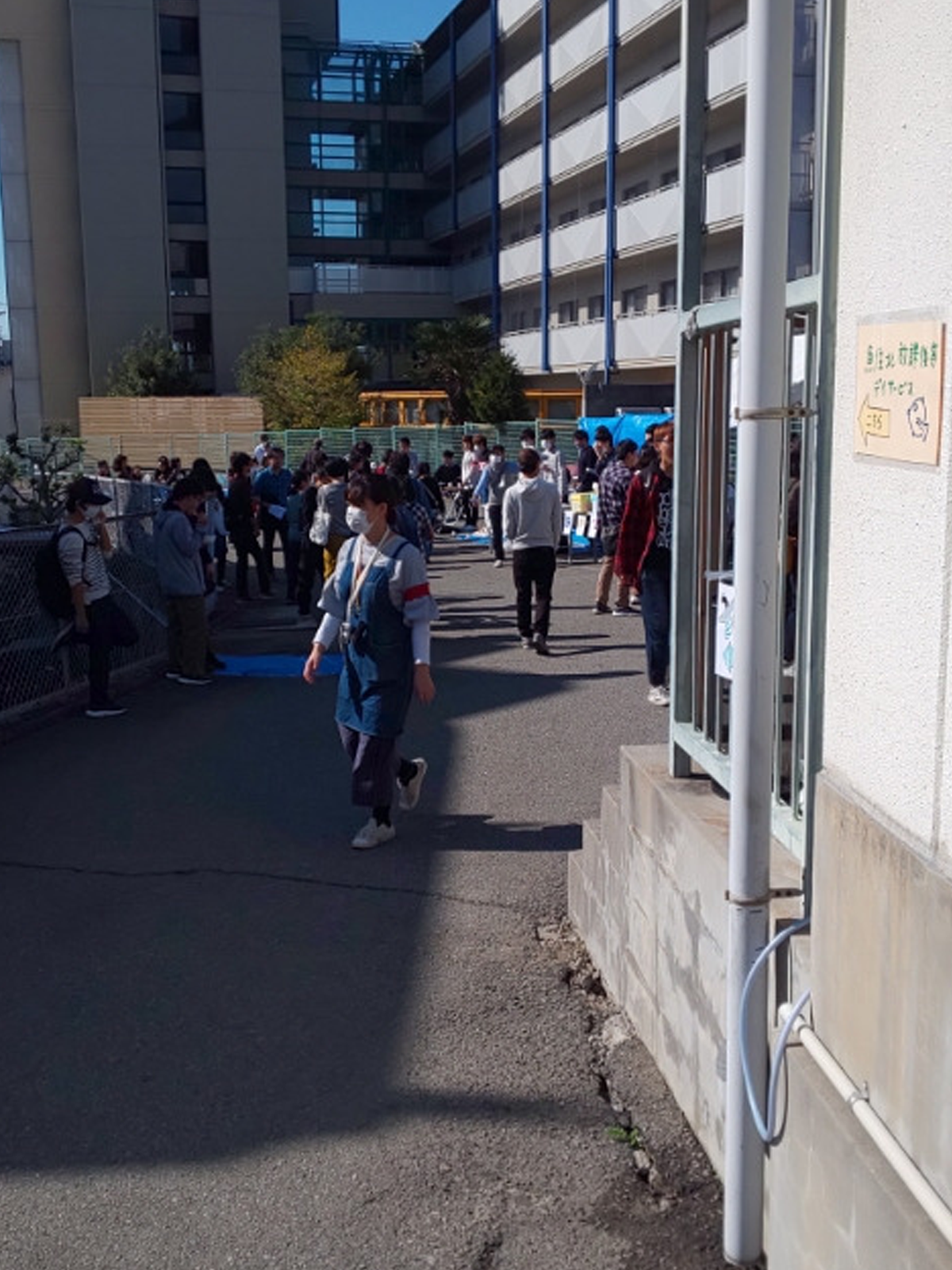 兵明祭のようす（兵庫明石高等学院 学院祭）